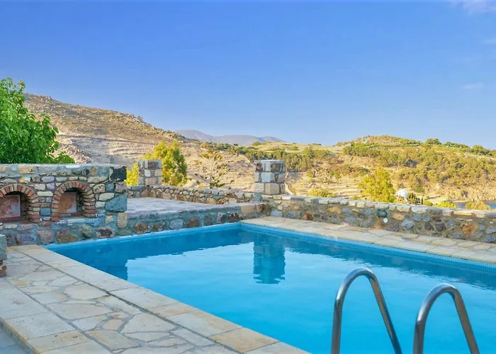 Blue Vista Patmos Pool Skala